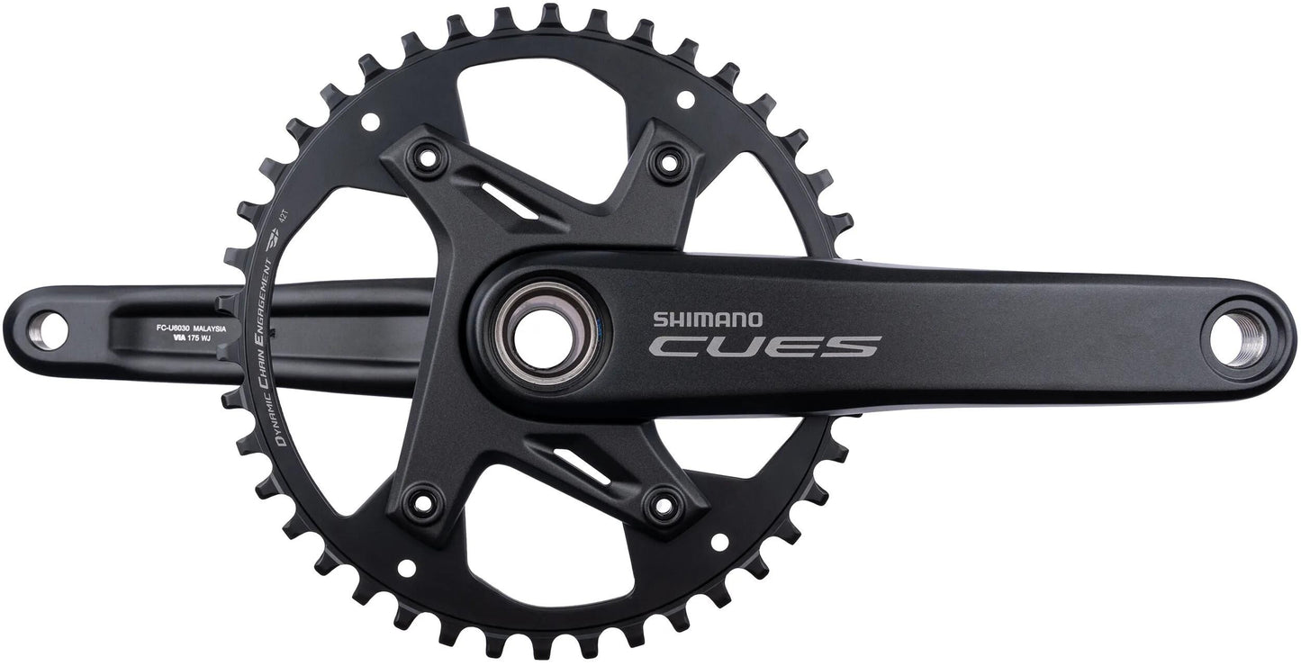 SHIMANO kettenradgarnitur cues fc-u6030-1 shim.krg u6030-1 42 175 sw 9 10 11f