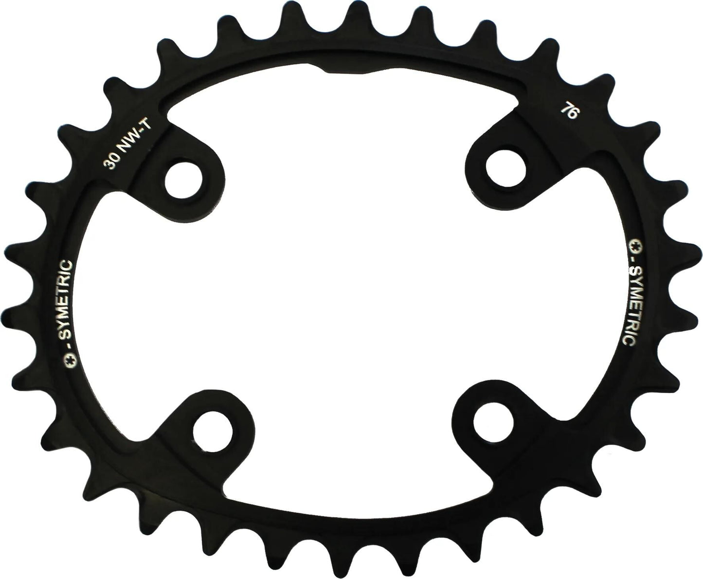 O.symetric kettenblatt chain ring 32t alu black
