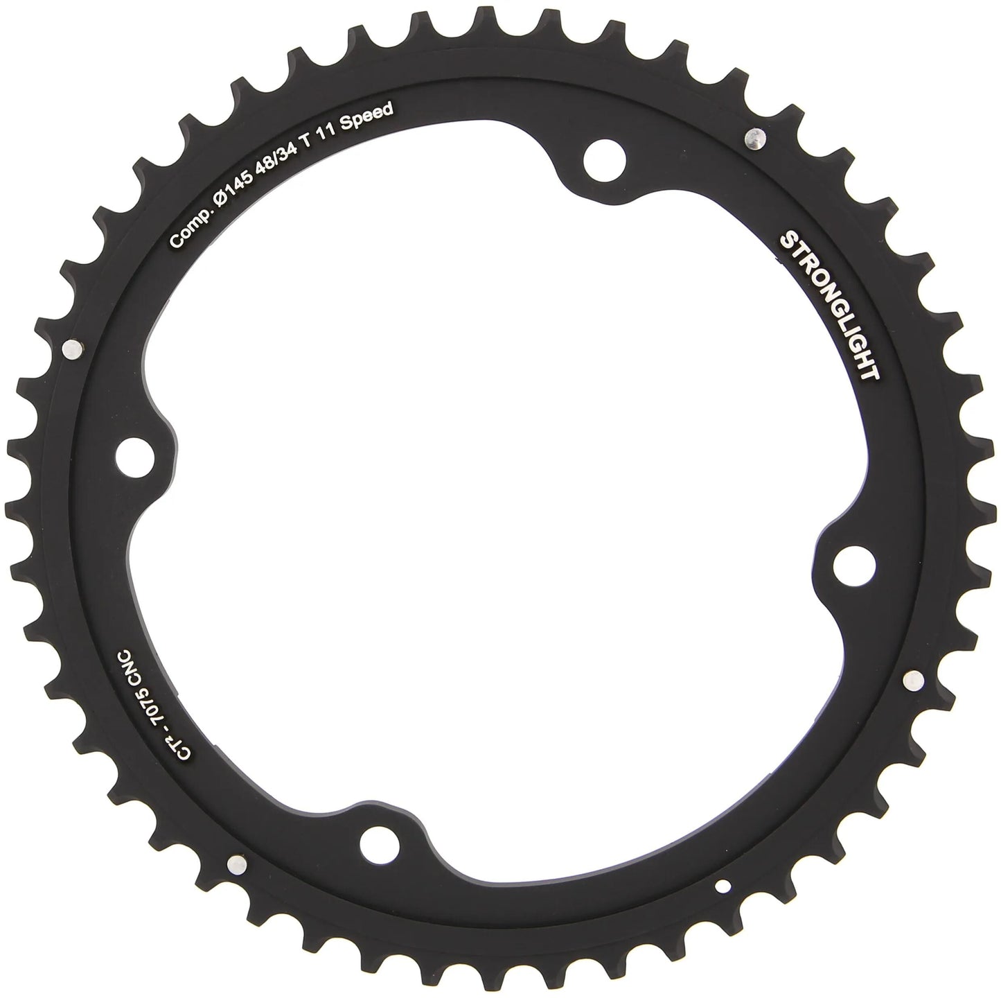 STRONGLIGHT kettenblatt ct2 chain ring strongl. ct2 48t outer cer.-tefl.coat.