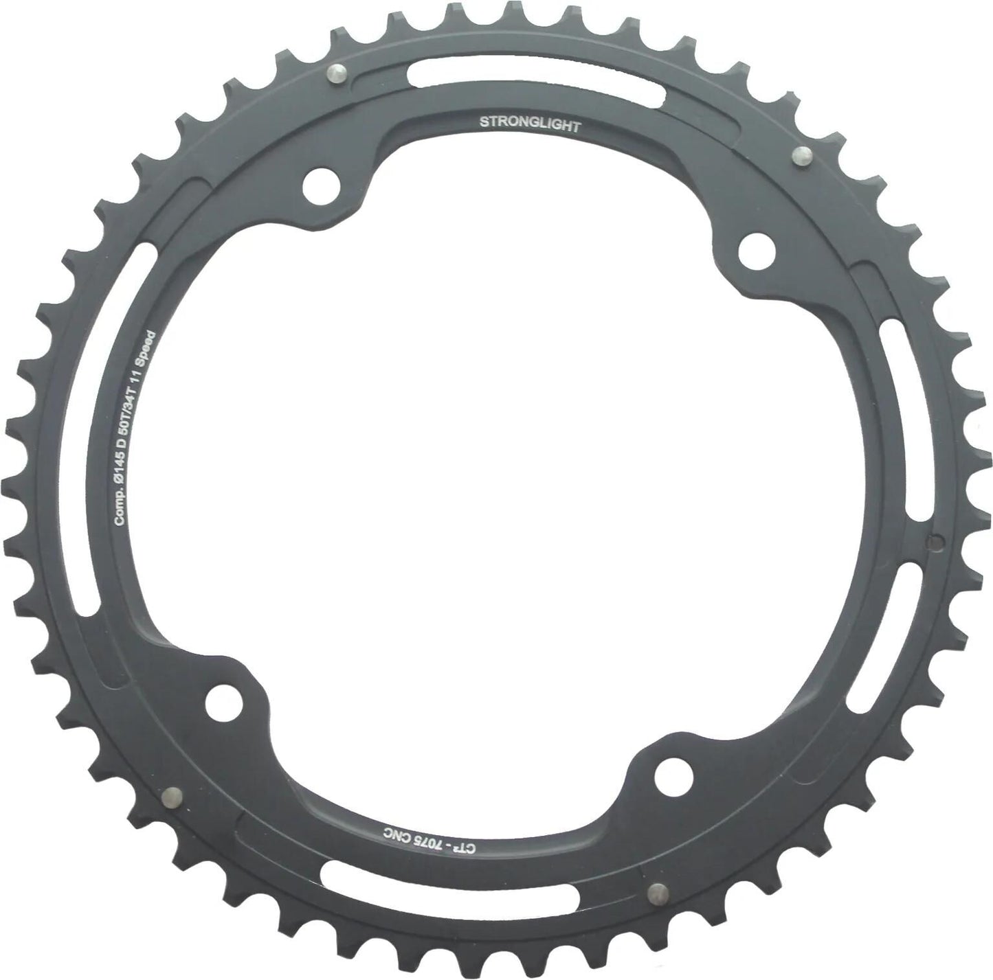 STRONGLIGHT kettenblatt ct2 chain ring strongl. ct2 50t outer cer.-tefl.coat.