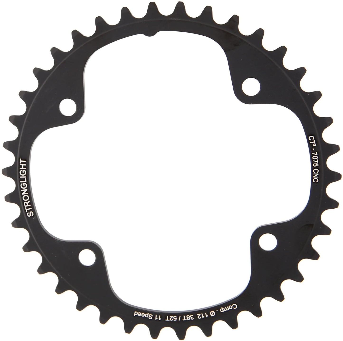 STRONGLIGHT kettenblatt ct2 chain ring strongl. ct2 38t inner cer.-tefl.coat.