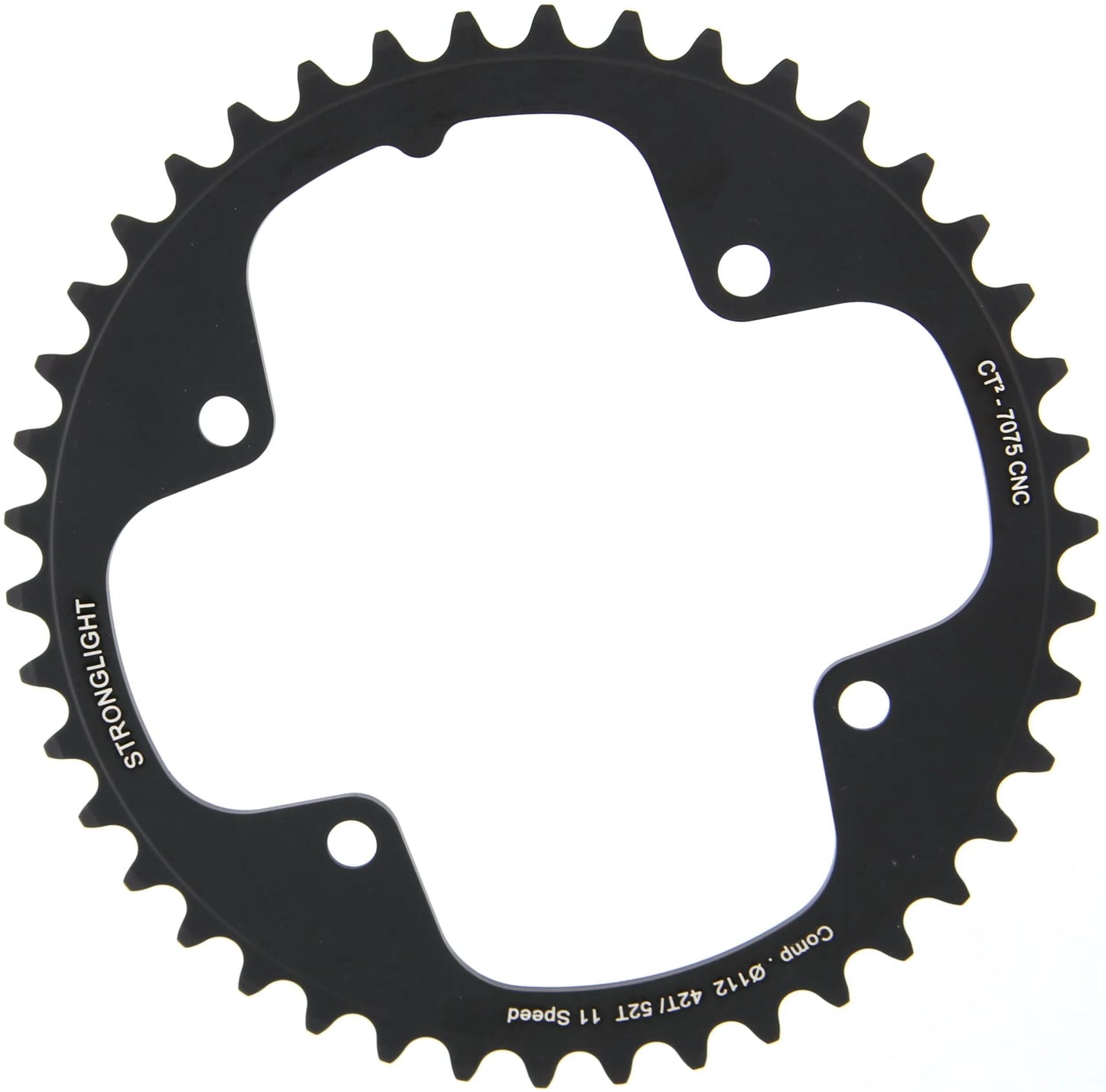 STRONGLIGHT kettenblatt ct2 chain ring strongl. ct2 42t inner cer.-tefl.coat.
