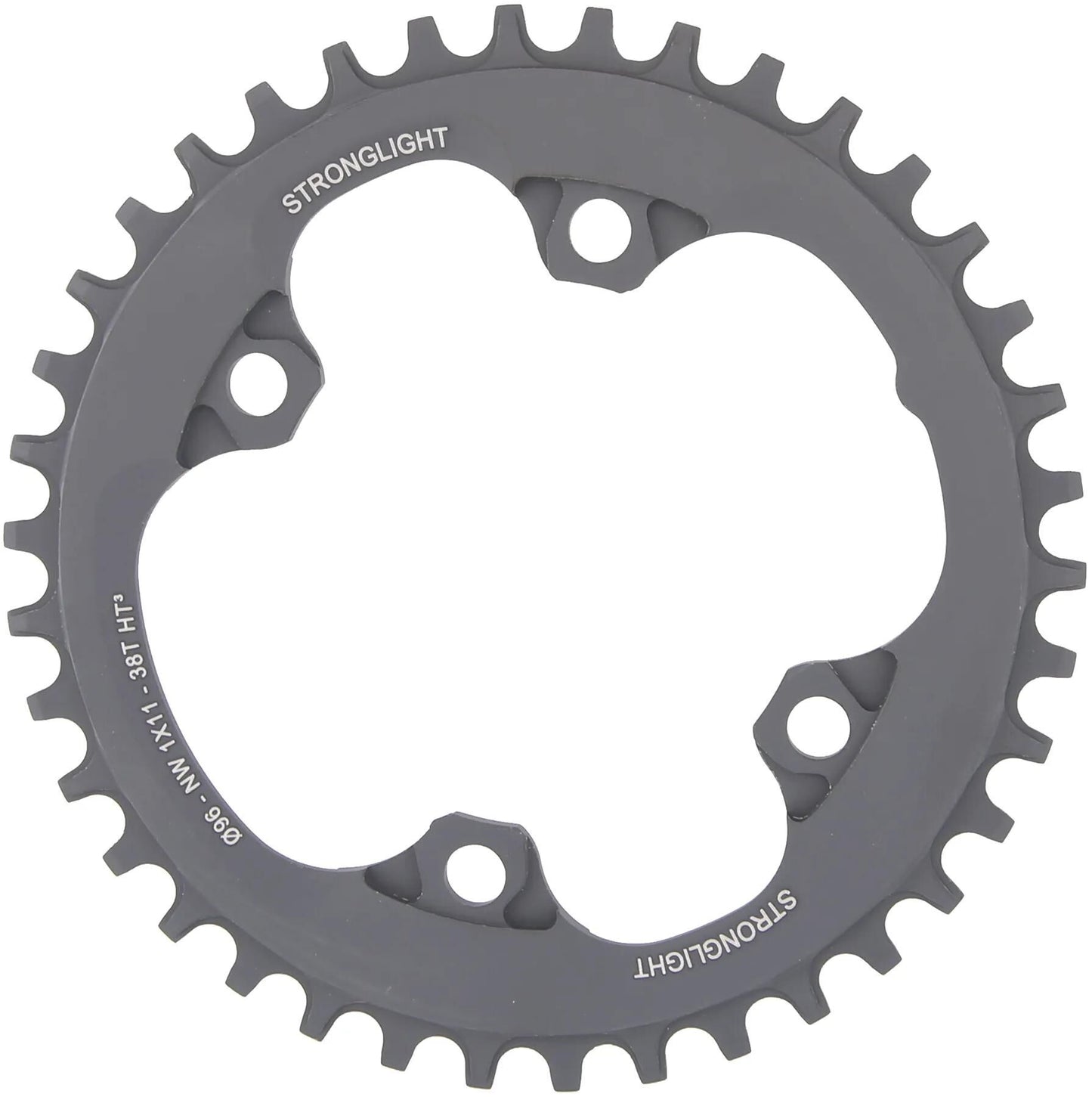 STRONGLIGHT kettenblatt ht3 chain ring strongl. ht3 38t alu black