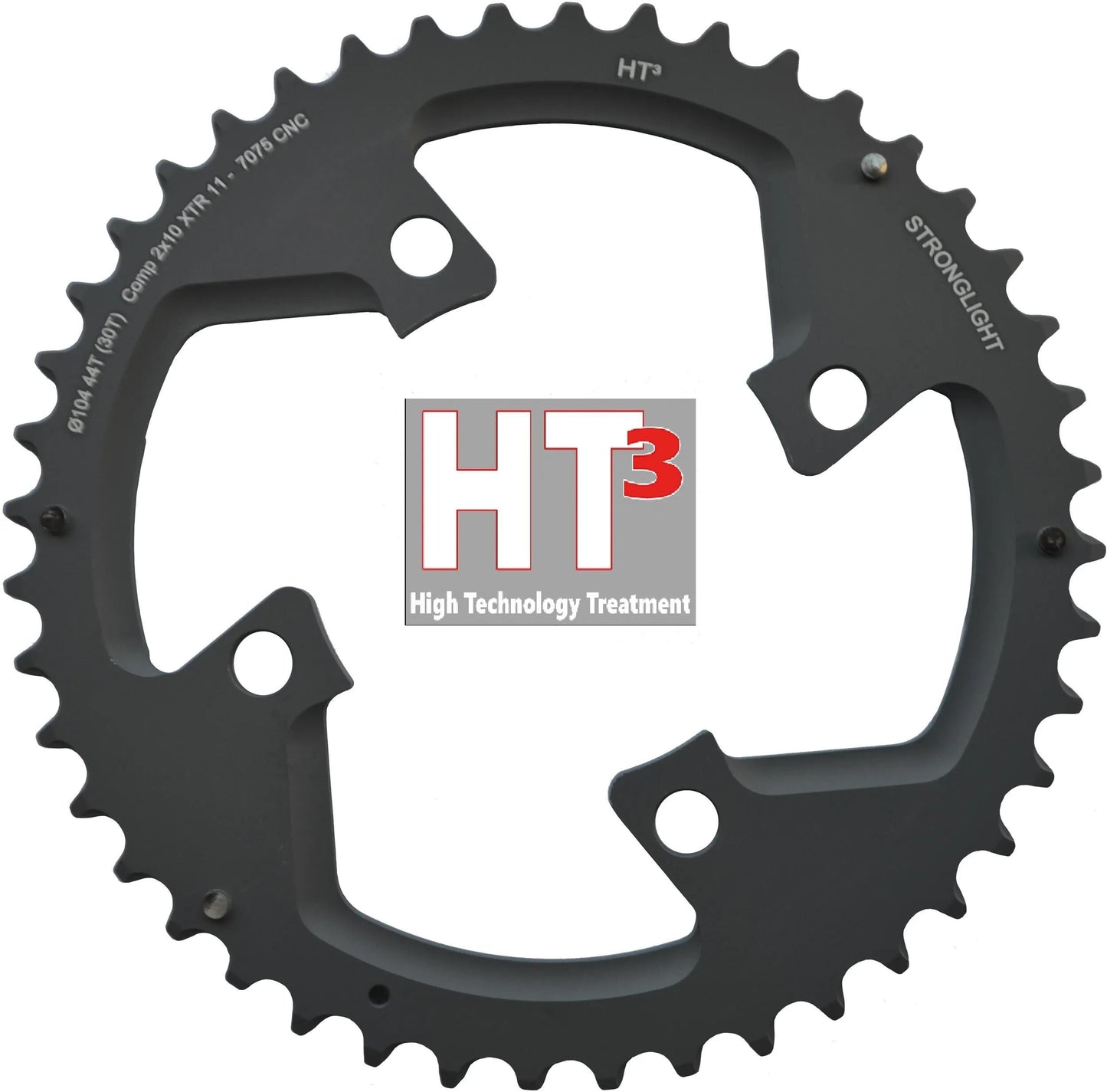 STRONGLIGHT kettenblatt ht3 chain ring strongl. ht3 30t inner alu black