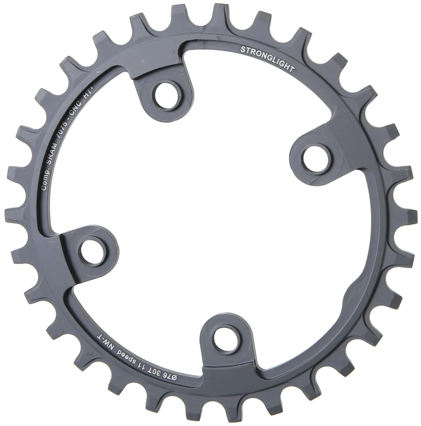 STRONGLIGHT kettenblatt ht3 chain ring strongl. ht3 30t inner alu black