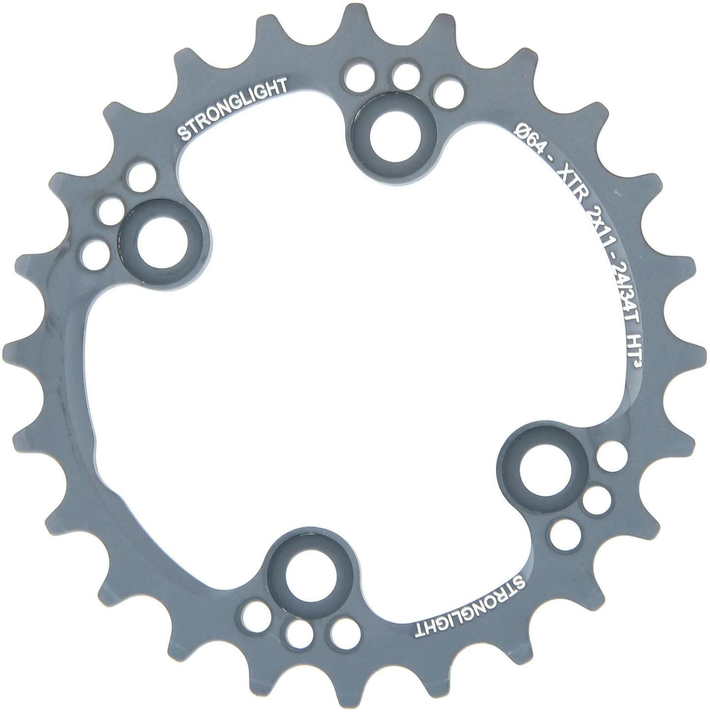 STRONGLIGHT kettenblatt ht3 chain ring strongl. ht3 24t.,f.xtr fc-m9000 9020