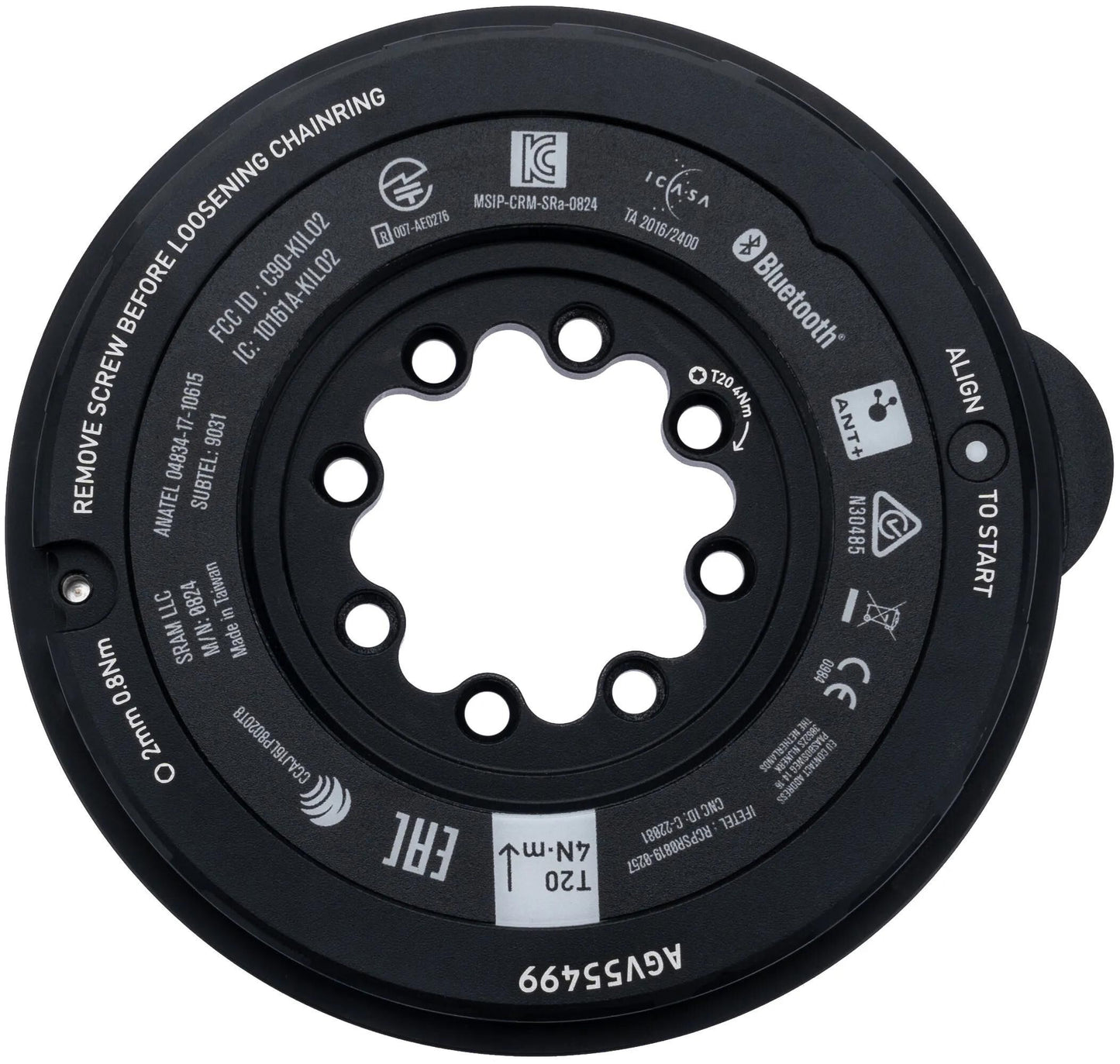 SRAM kurbelstern eagle axs transmission spider pm eagle axs tr. 8 screws