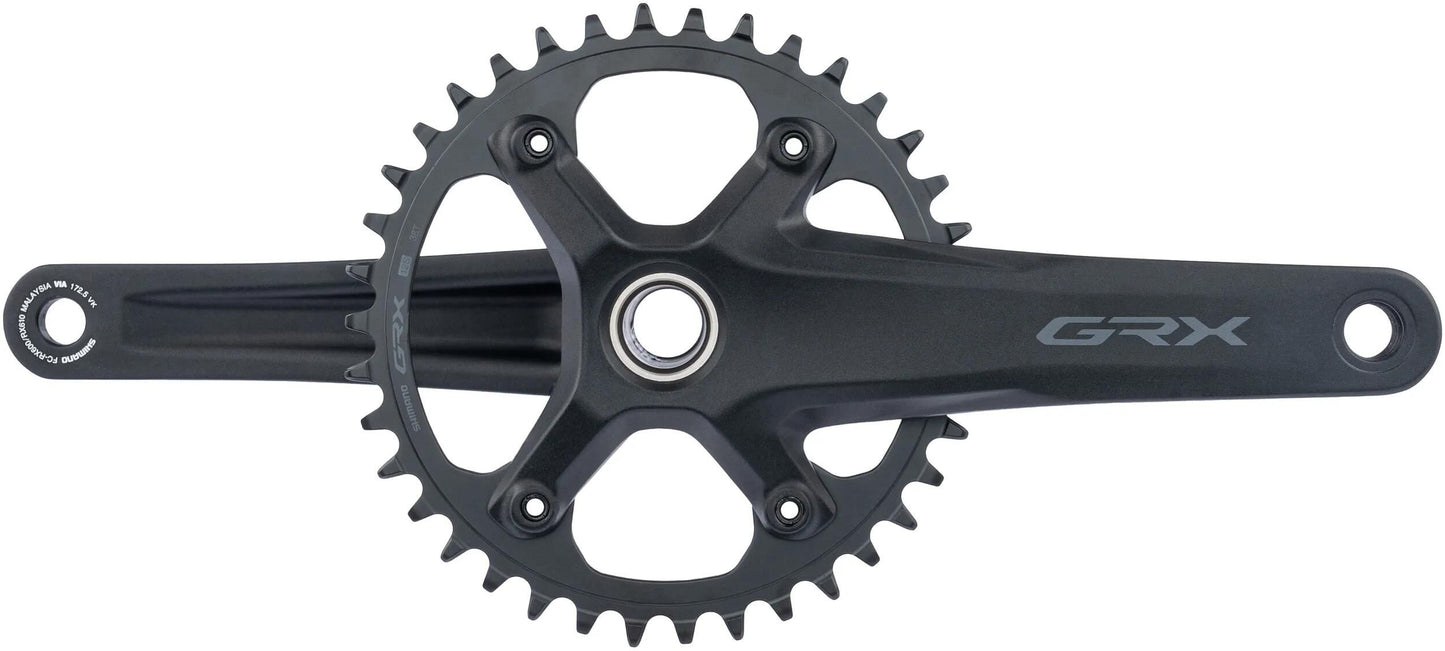 SHIMANO kettenradgarnitur grx fc-rx610 crankset shim.grx fc-rx610 38t 172,5mm