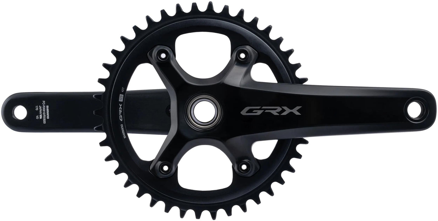 SHIMANO kettenradgarnitur grx fc-rx820 shim.krg grx fcrx8201 42 170 sw 12f ht2