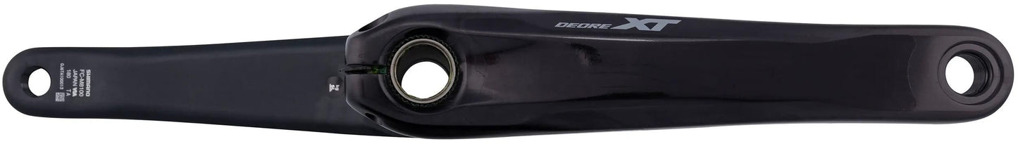 SHIMANO kurbelsatz deore xt fc-m8100 crank arm set shim. fc-m8100 180mm