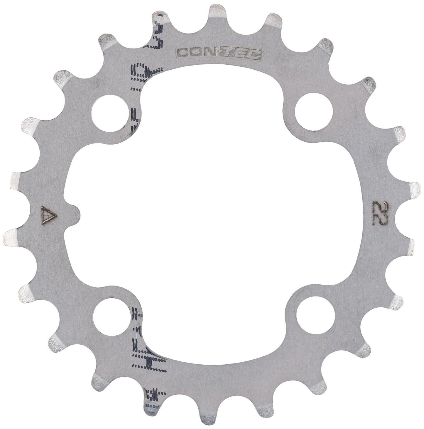 CONTEC kettenblatt c.drive ct chain ring c.drive 22t 64mm silver