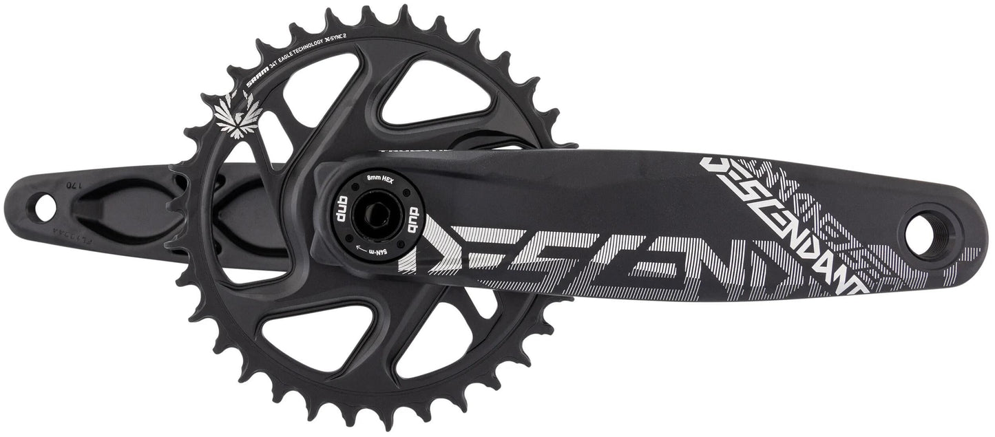 TRUVATIV kettenradgarnitur descendant dh crankset desc.dh 170mm