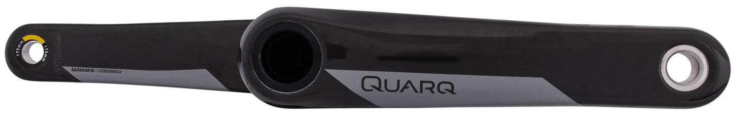 QUARQ kurbelsatz crank arm set 175mm glossy
