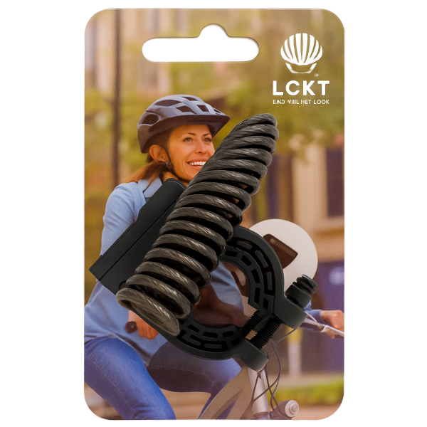 Lckt Slot kabelslot helmslot zwart