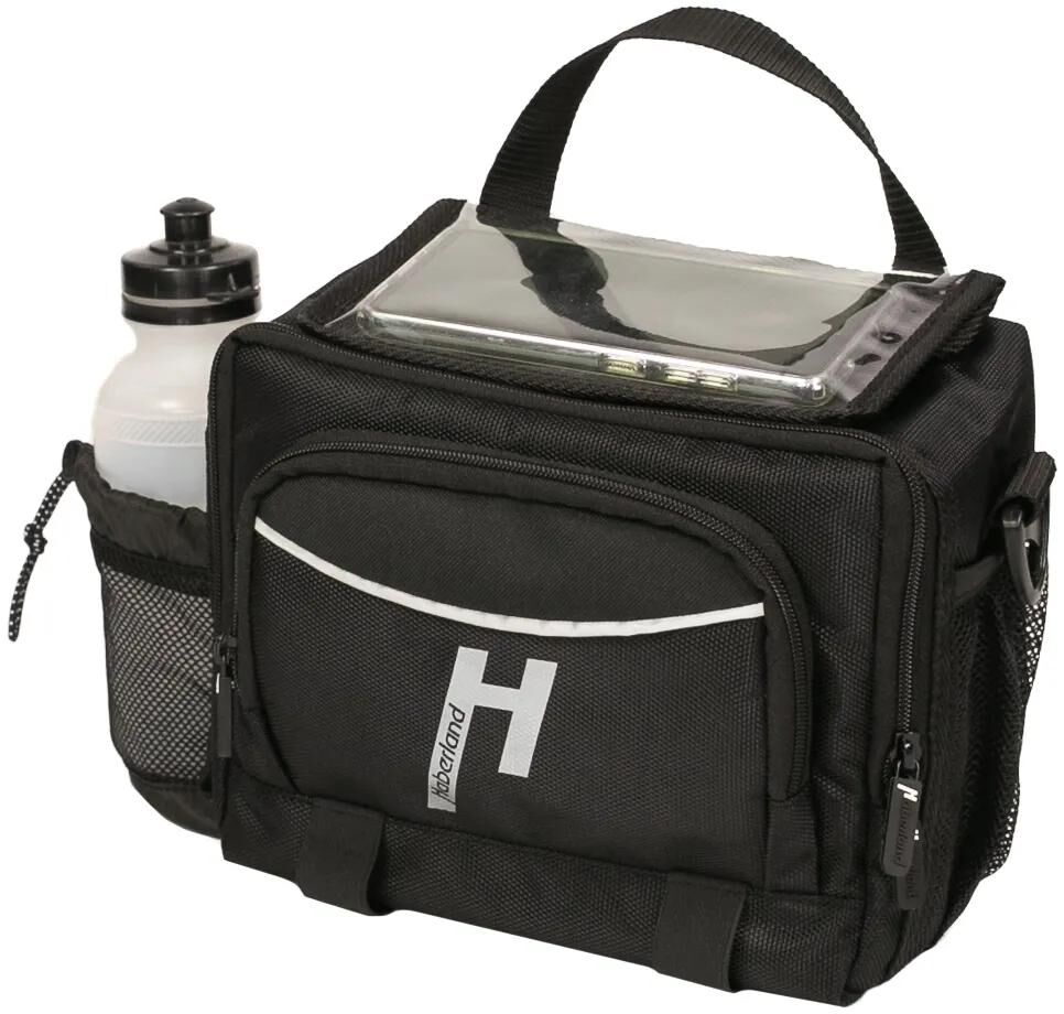 Haberland lenkertasche bottle handlebar bags bottle,black,w.e-adapter