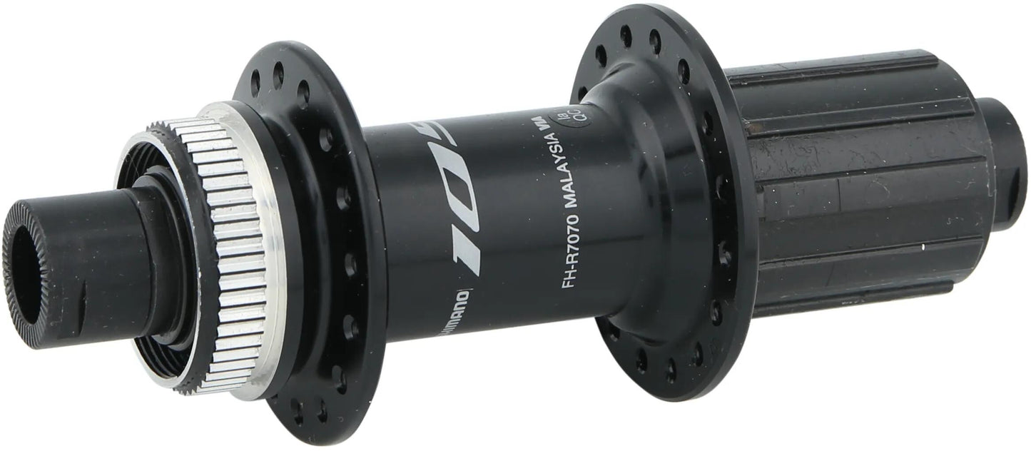 SHIMANO hinterradnabe 105 fh-r7070 shim.hub 105 r7070 hr 32l 11f sw cl sta12mm
