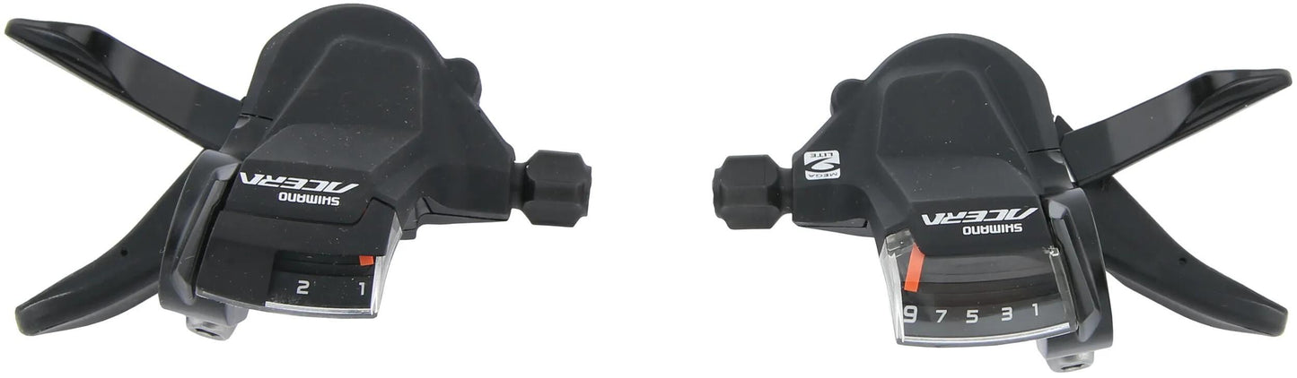 SHIMANO daumenschalthebel acera sl-m3010 shim.shifter acera slm3010 9sp pair bl.