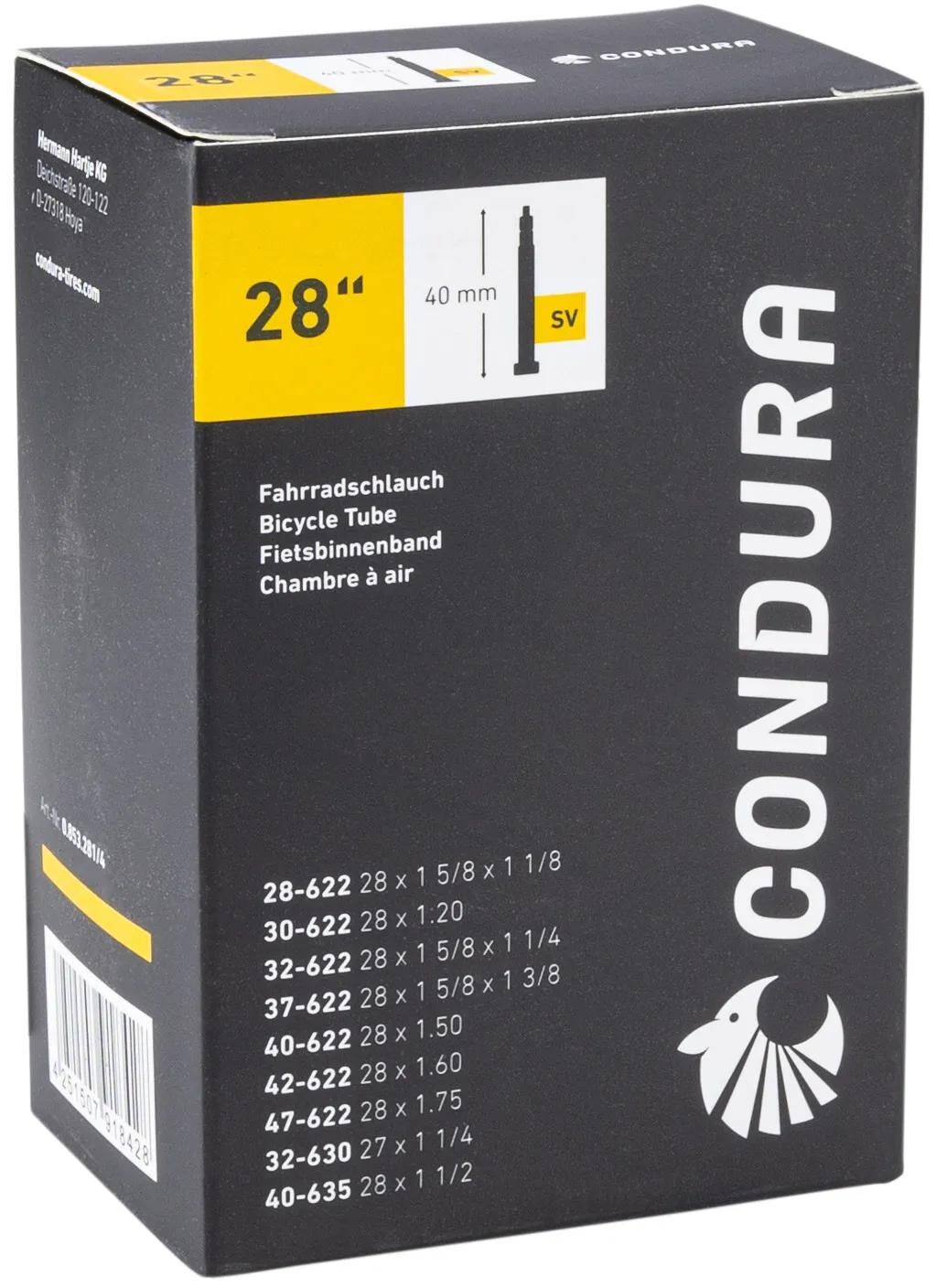 CONDURA schlauch tube 28 sv40 28 47-622 635