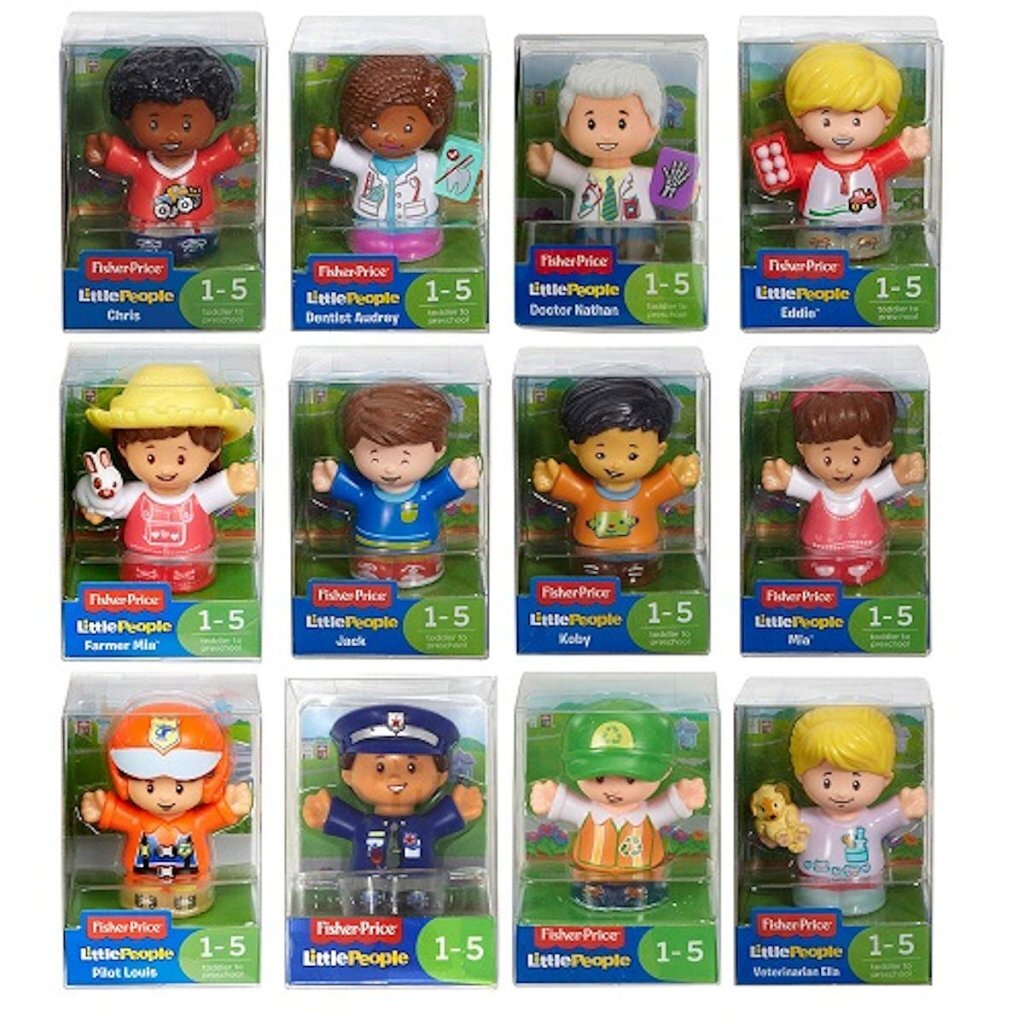 Fisher Price little people figuur verschillende uitvoeringen