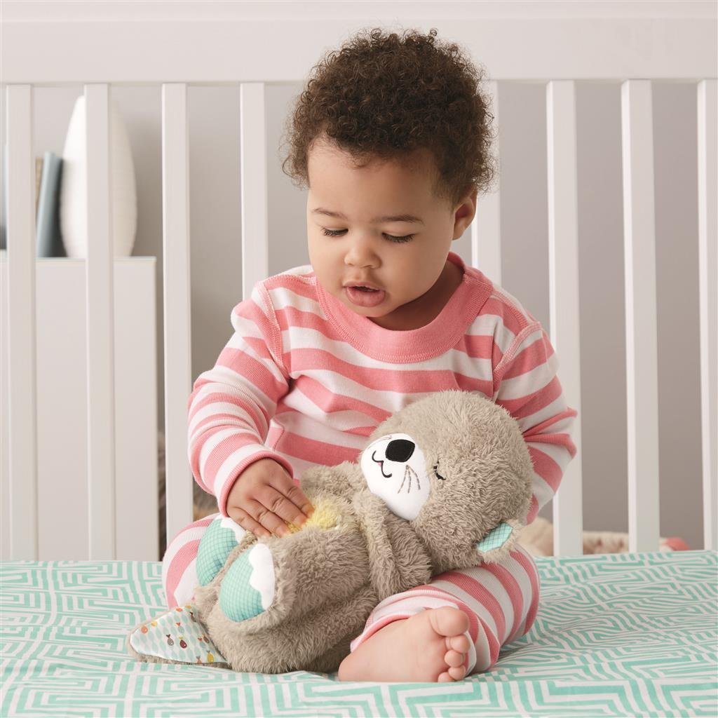 Mattel Fisher price bedtijd otter knuffel met geluid