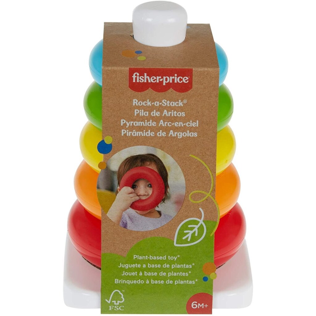 Fisher-Price kleurenringpiramide - stapelspeelgoed