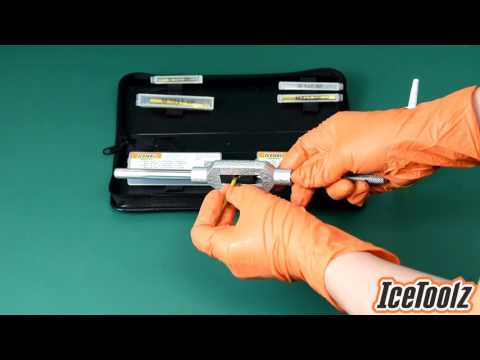 Tapset met wringijzer IceToolz Xpert E158