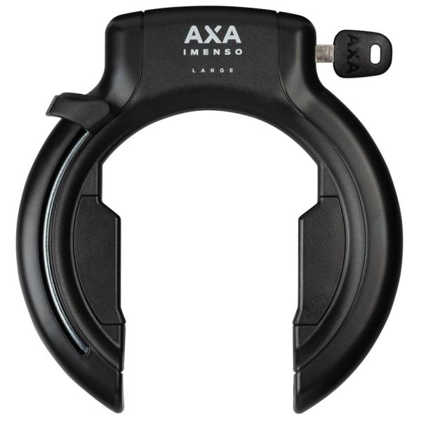 Axa Ringslot imenso large retractable - zwart