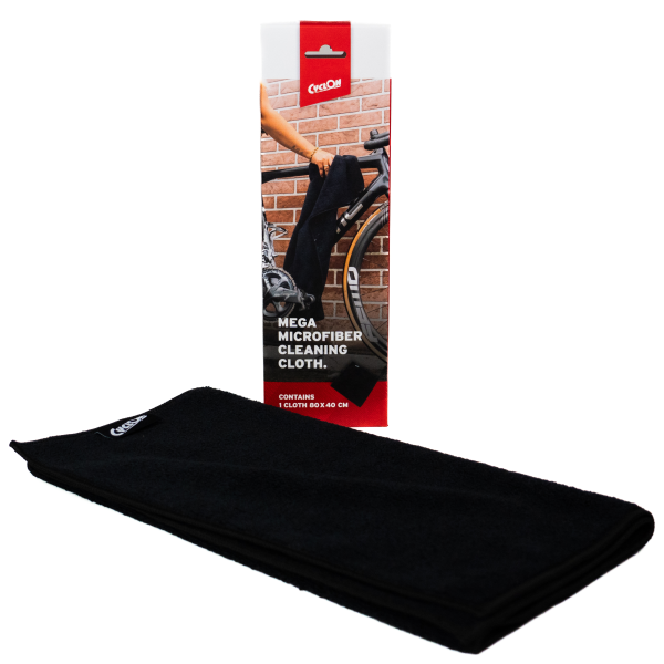 CyclOn Schoonmaakdoek mega 80x40cm - zwart