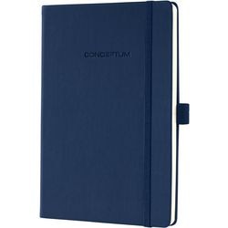 Notitieboek Sigel C0656 Conceptum geruit A5 donkerblauw