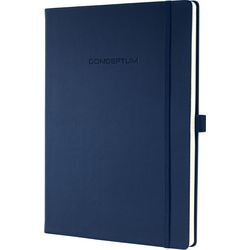 Sigel Notitieboek conceptum gelijnd donkerblauw