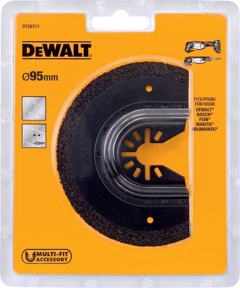 DeWalt dt20717 segmentzaagblad voegen 95x3mm