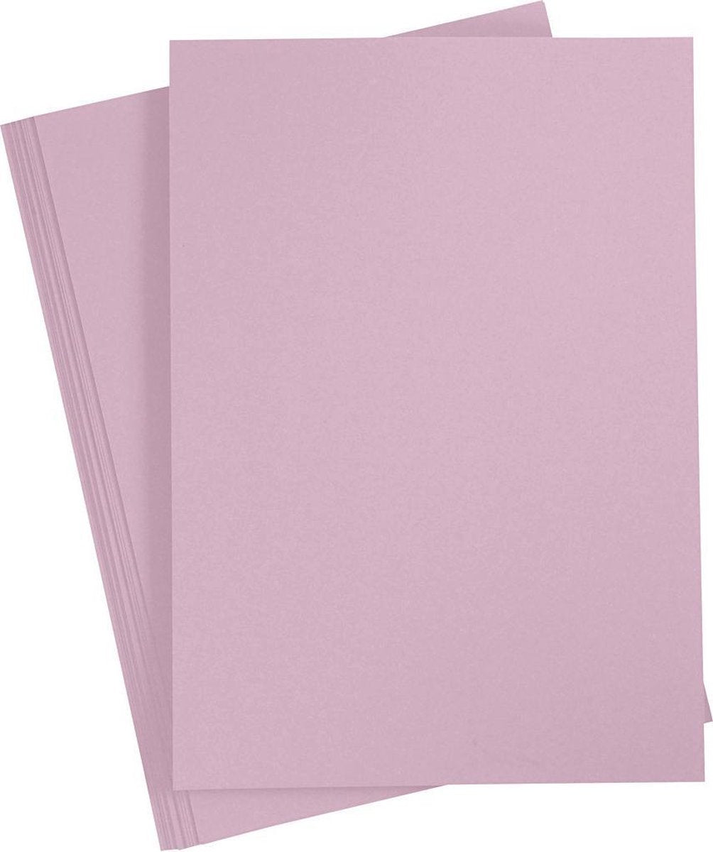 Creativ Company Karton lichtpaars a4 220g, 10st.