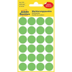 Markeringspunten Avery groen 3174