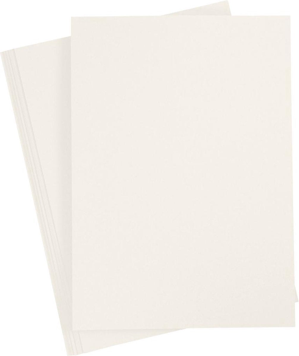 Creotime Papier off-white a4 80gr, 20st.