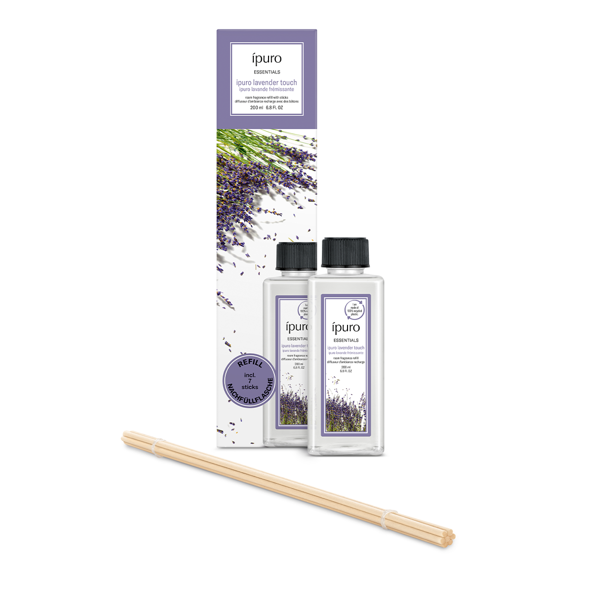 IPuro geurdiffuser navulling lavender touch 200ml