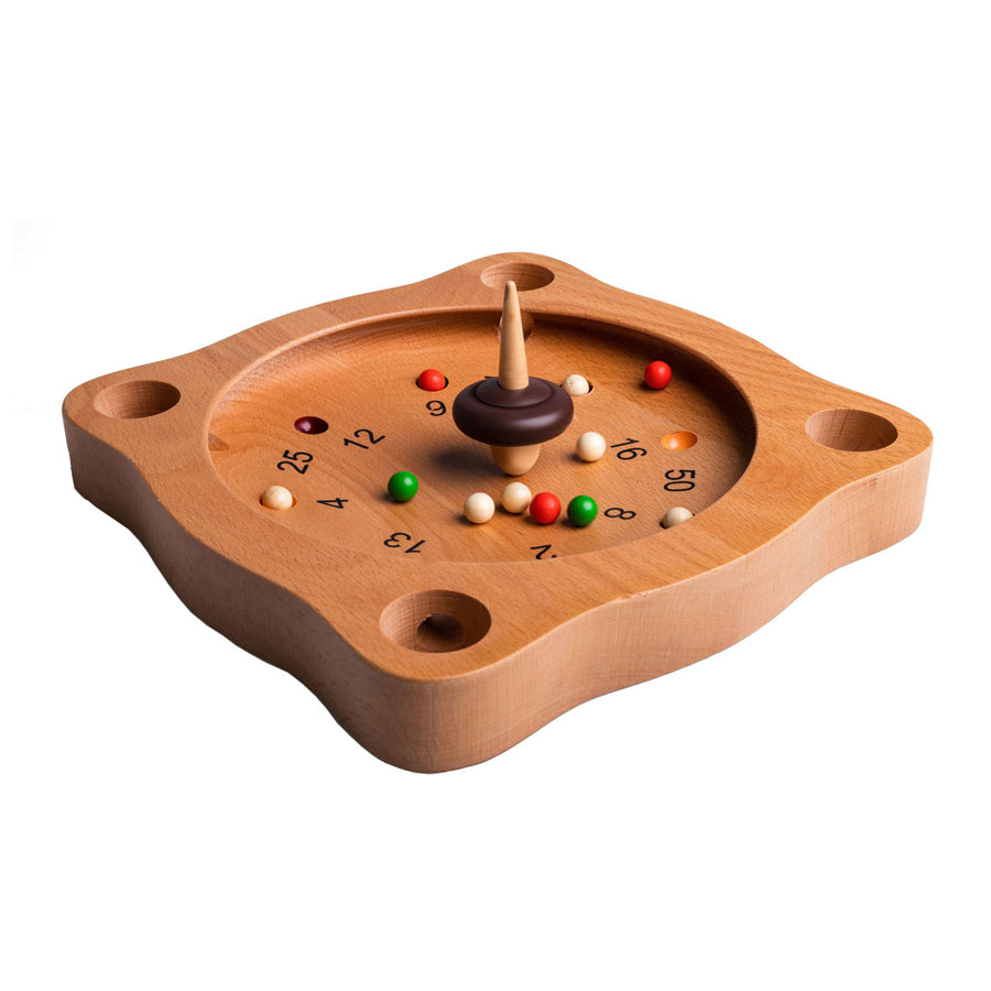 Clown Games tiroler roulette houten bordspel