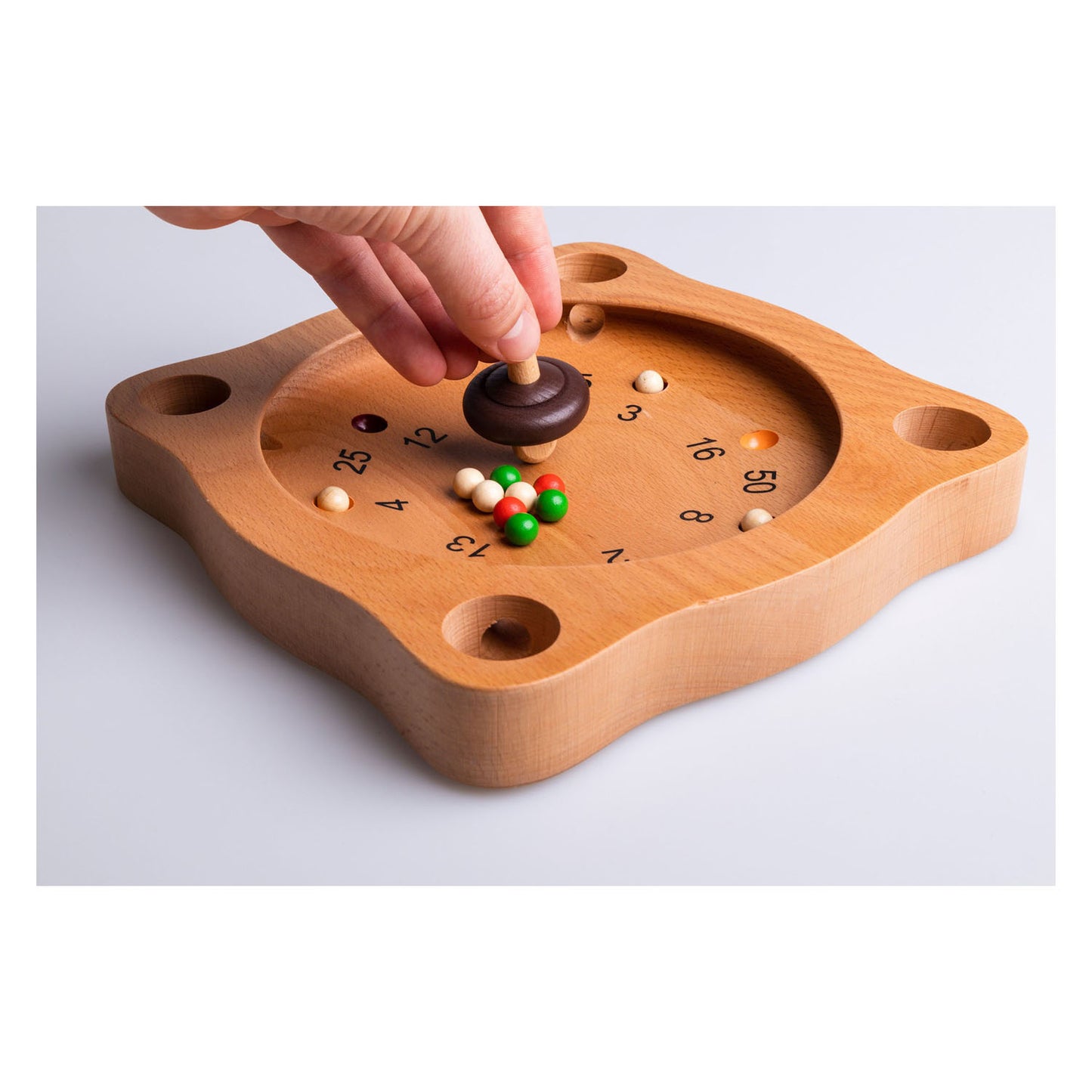 Clown Games tiroler roulette houten bordspel