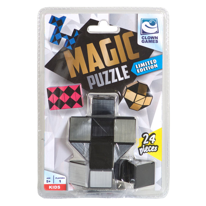 Clown Games Clown magic puzzle zilver