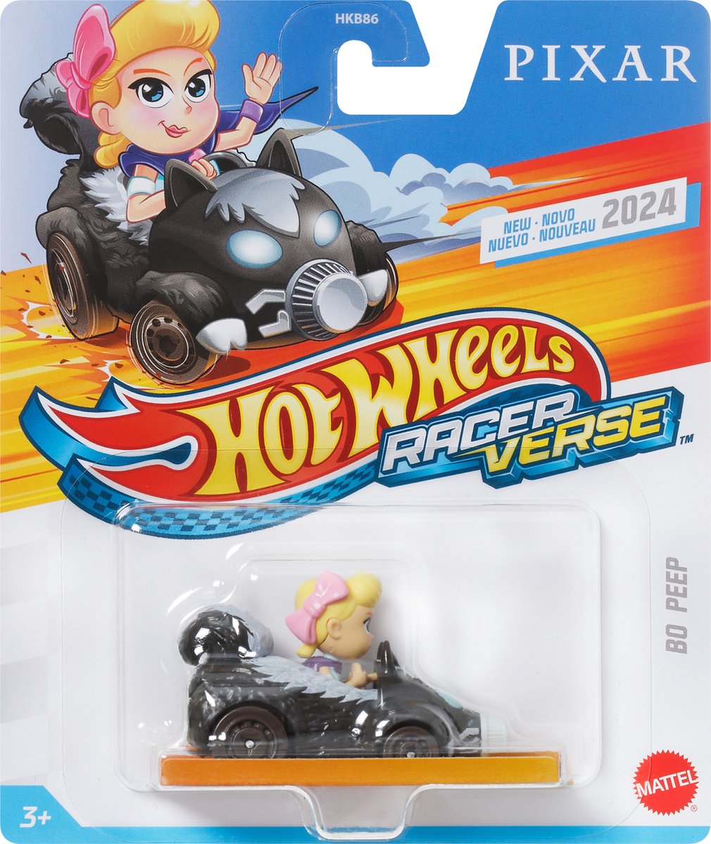 Hot Wheels - racer verse pixar- bo peep - 1:64