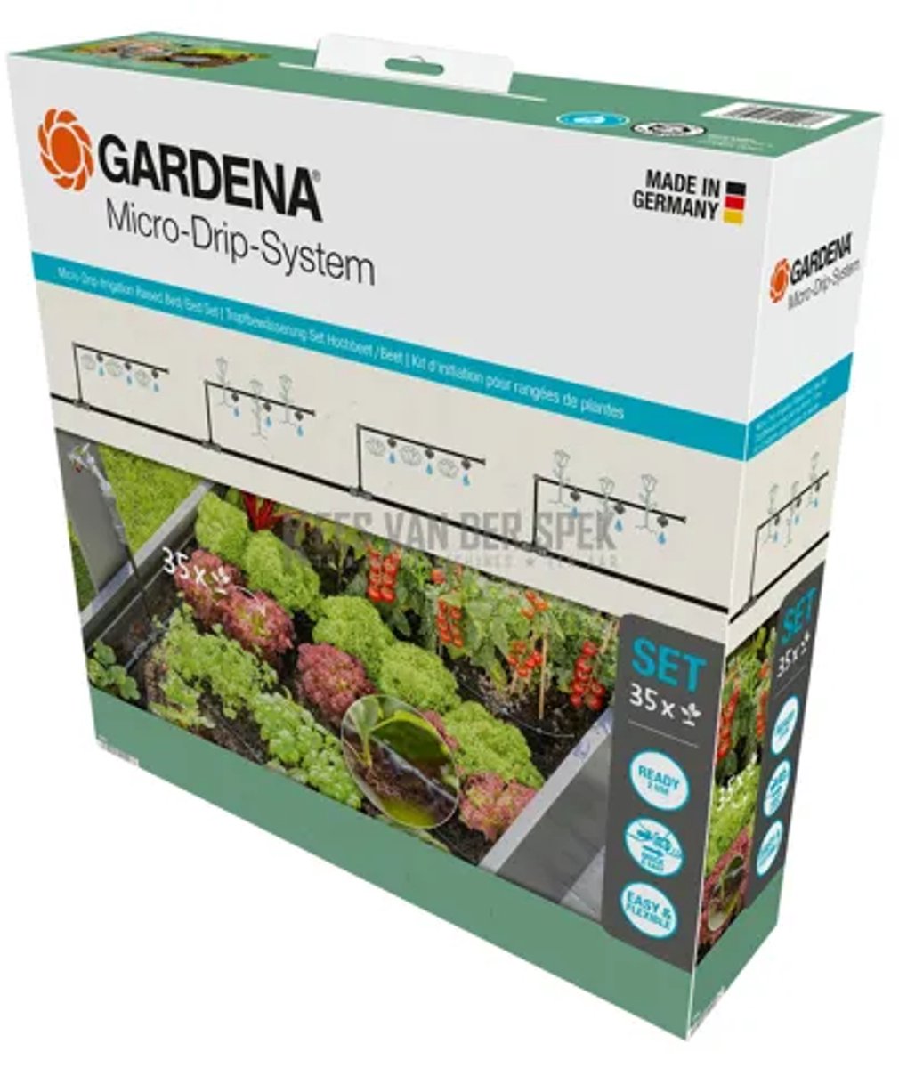 GARDENA micro-drip system complete bewateringsset 13 mm (1 2) ø - 13455-20