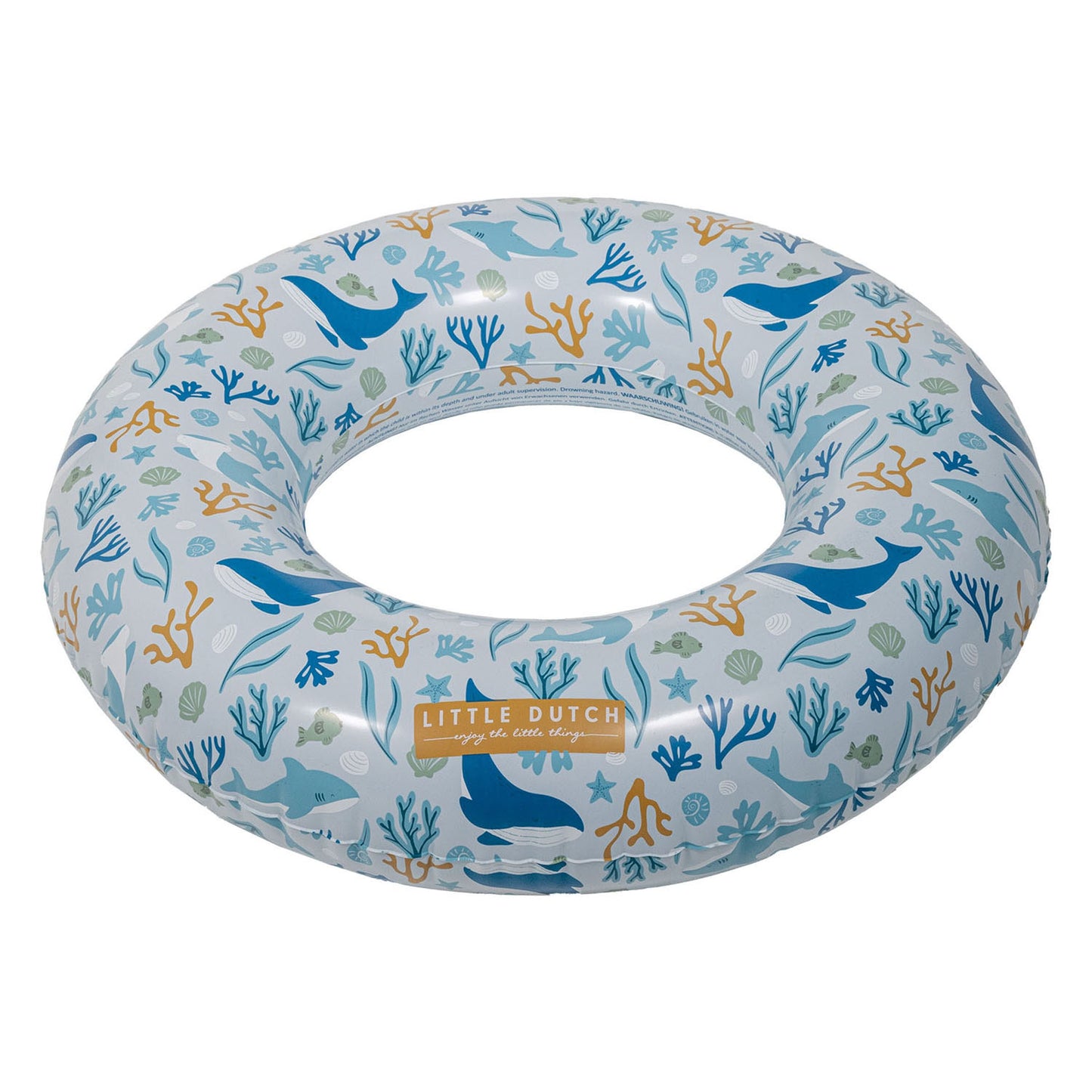 Little Dutch ocean dreams zwemring blauw, 50cm