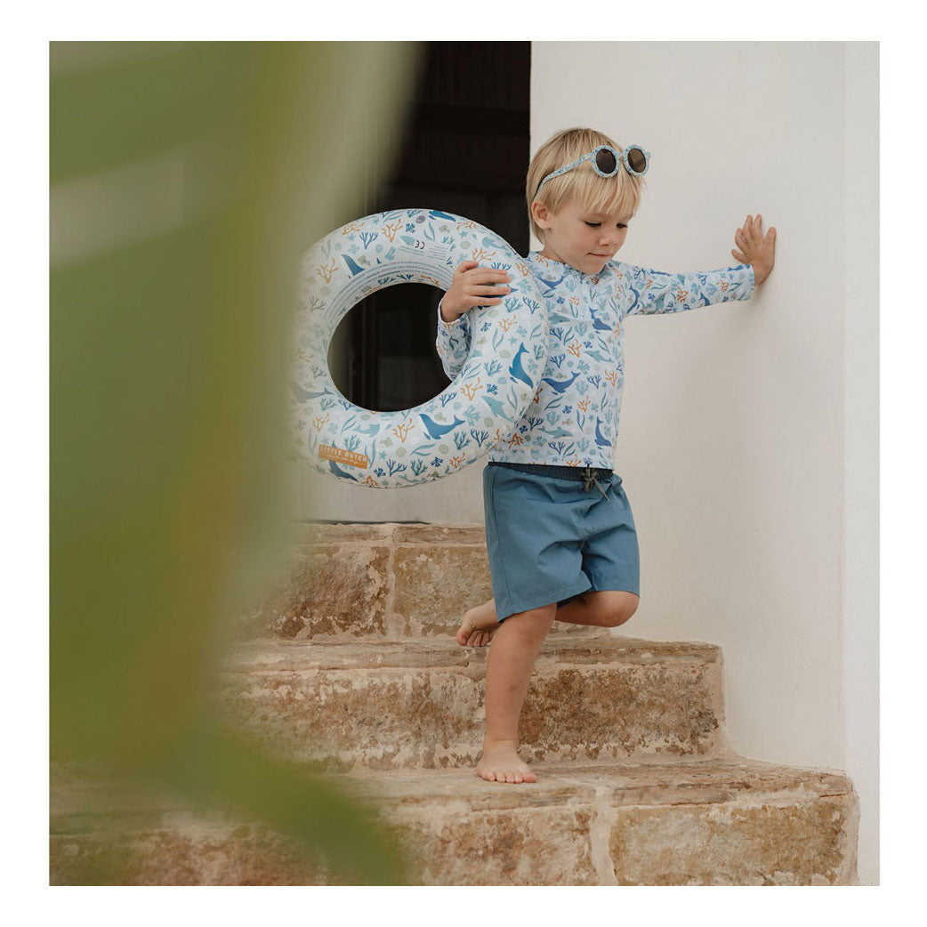 Little Dutch ocean dreams zwemring blauw, 50cm