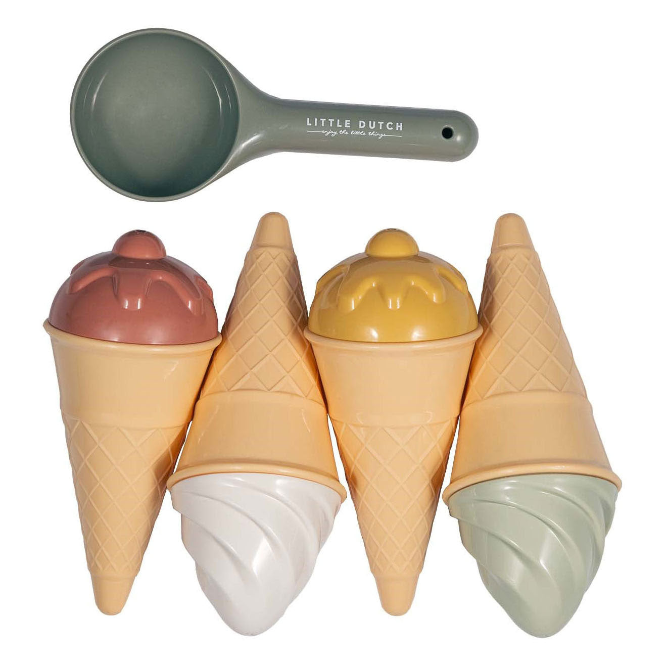 Little Dutch ijsjes strandset, 9dlg.