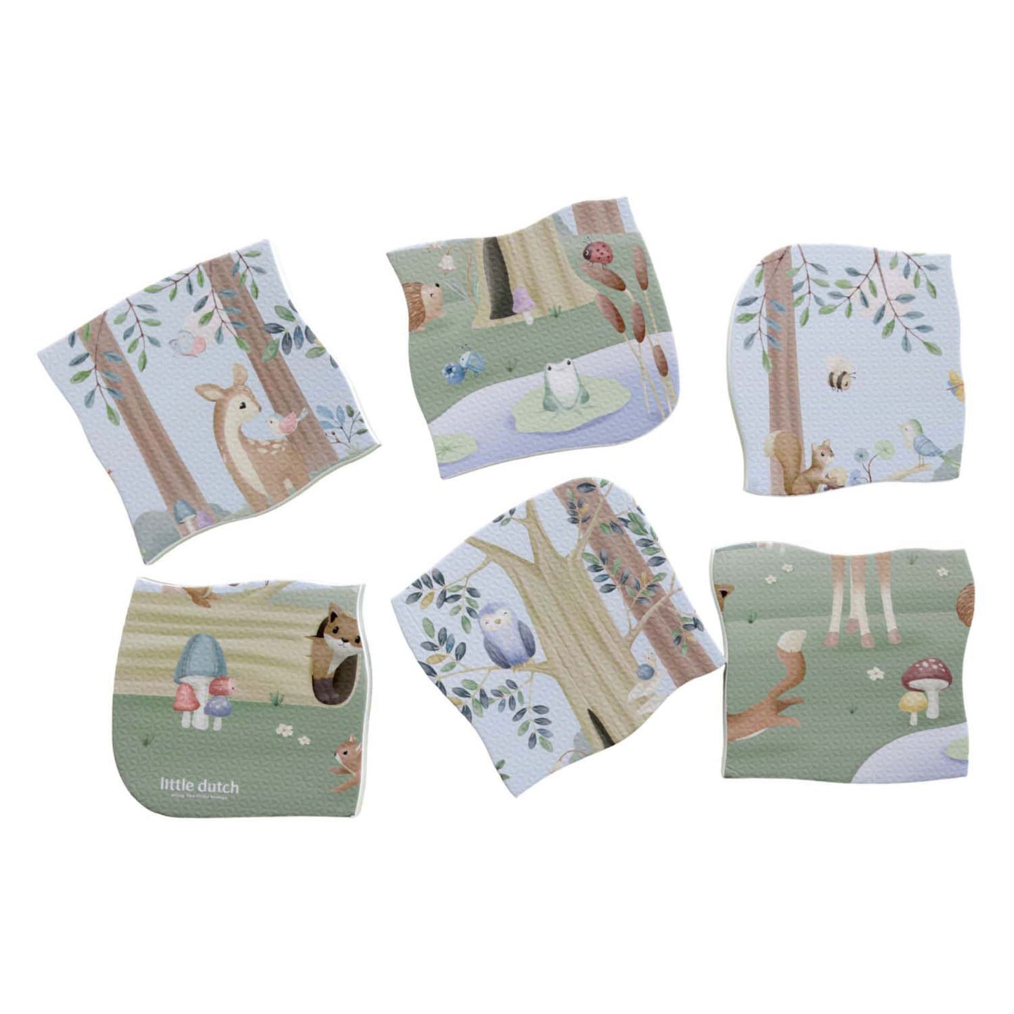 Little Dutch forest friends badpuzzel