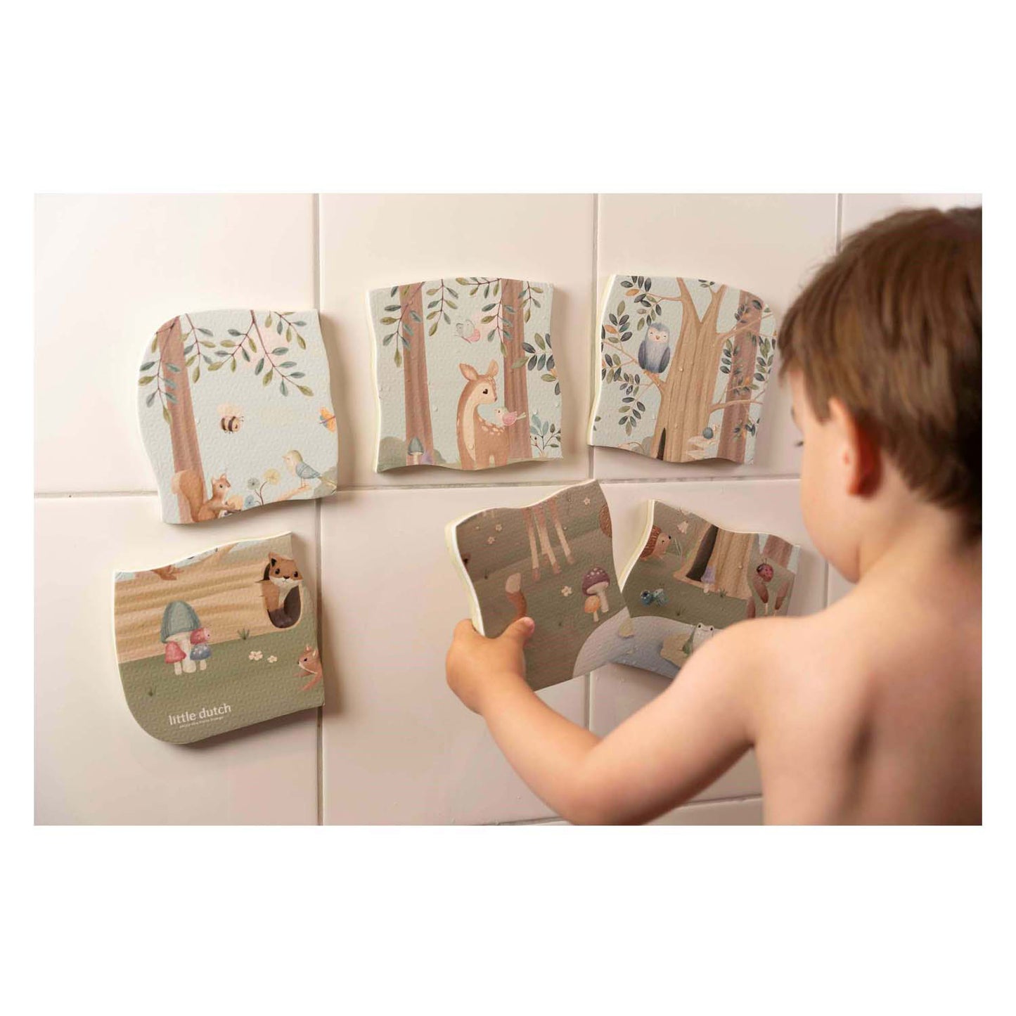 Little Dutch forest friends badpuzzel