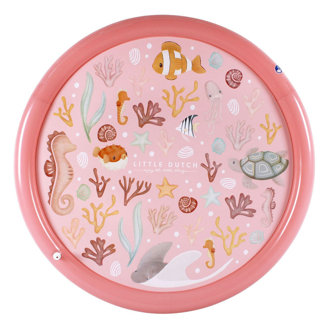 Little Dutch ocean dreams waterspeelmat roze, 150cm
