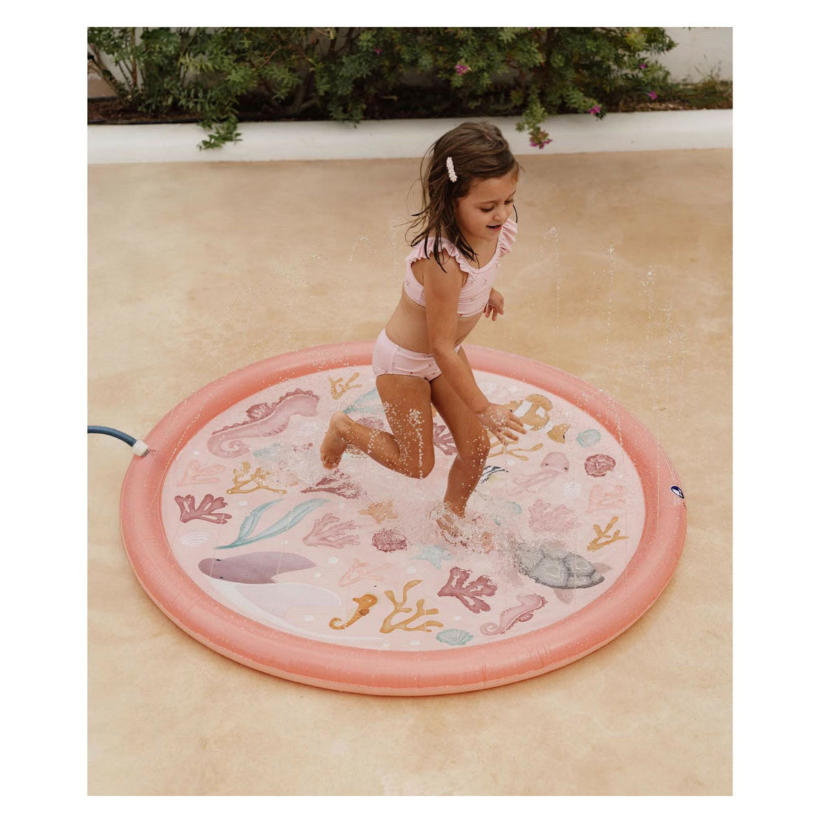 Little Dutch ocean dreams waterspeelmat roze, 150cm