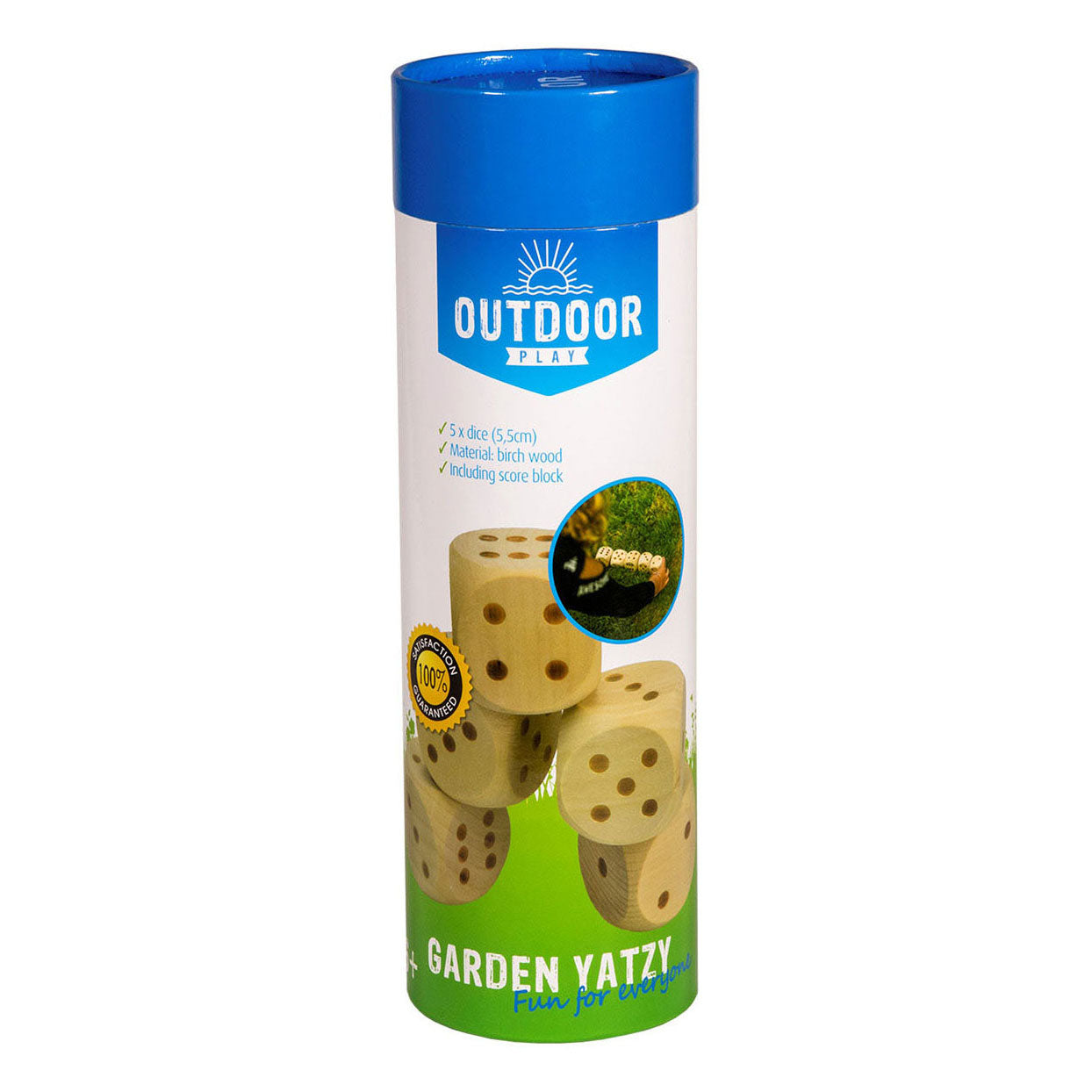 Outdoor Play houten mega dobbelstenen