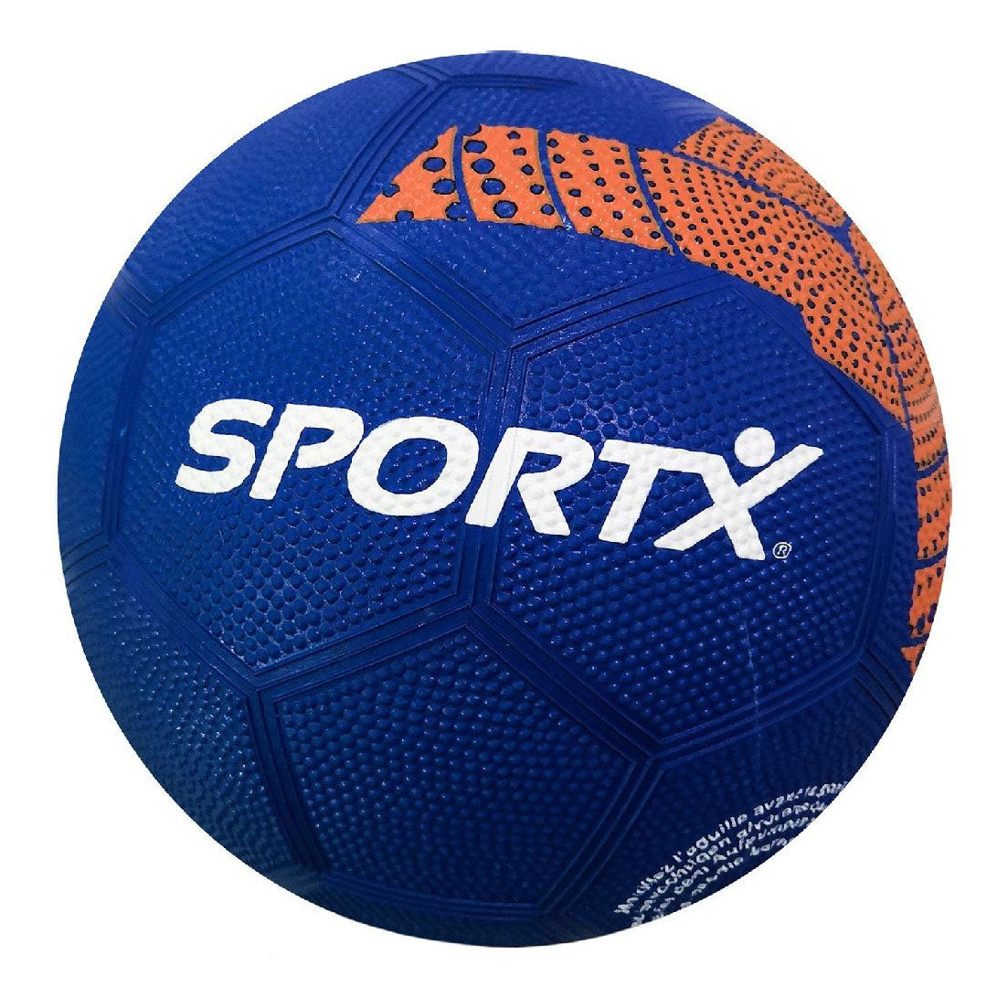 SportX voetbal rubber orange triangle 360-380gr