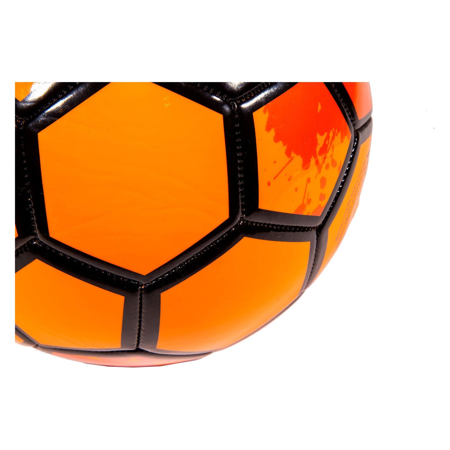 SportX voetbal oranje splash 330-350gr